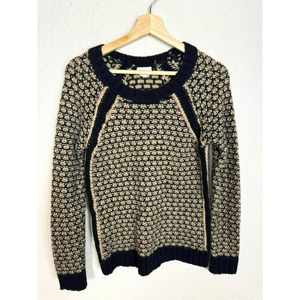 Club Monaco Women's Italian Yarn Sweater size Medium Alpaca Wool Blend Pullover